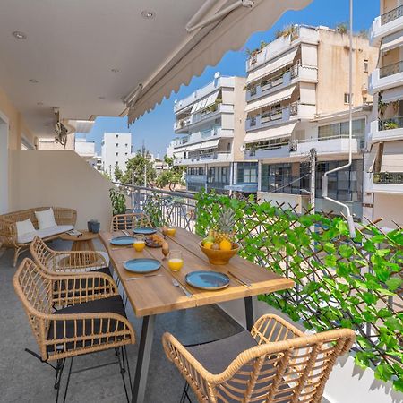 Luxurious Coastal Retreat In Central Glyfada Athena Bagian luar foto